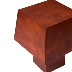 Ferm Living Burl Bordlampe Mrkbejdset