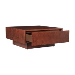 Ferm Living Burl Storage Sofabord Mrkbejdset