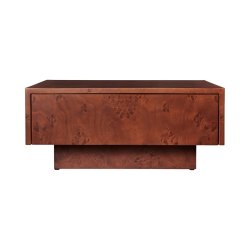Ferm Living Burl Storage Sofabord Mrkbejdset