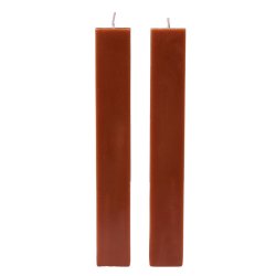 Ferm Living Burren Pillar Lys St af 2 Bronze