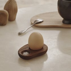 Ferm Living Cairn ggebger 2 stk. Mrkebrun