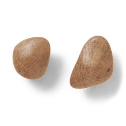 Ferm Living Cairn Knager 2 stk. Eg