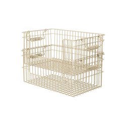 Ferm Living Cala Open Stabelbare Kurve 2 stk. H13cm Cashmere