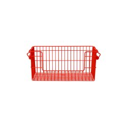 Ferm Living Cala Open Stabelbare Kurve 2 stk. H13cm Poppy Red