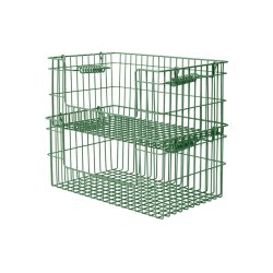 Ferm Living Cala Open Stabelbare Kurve 2 stk. H13cm Verdant Green