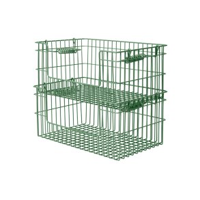 Ferm Living Cala Open Stabelbare Kurve 2 stk. H13cm Verdant Green