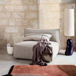 Ferm Living Calm Pude - 40x90 cm - Camel/Sort