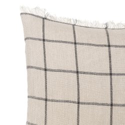 Ferm Living Calm Pude - 50x50 cm - Camel/Sort