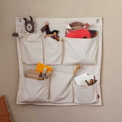 Ferm Living Canvas Wall Pockets 