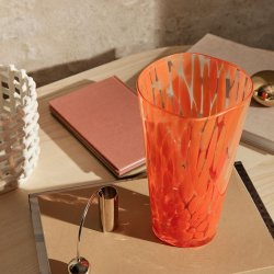 Ferm Living Casca Vase - Poppy Red