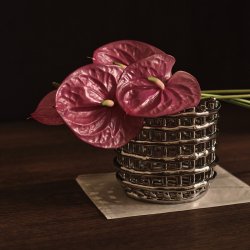Ferm Living Ceramic Basket Small S�lvfinish