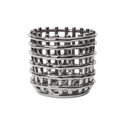 Ferm Living Ceramic Basket Small S�lvfinish