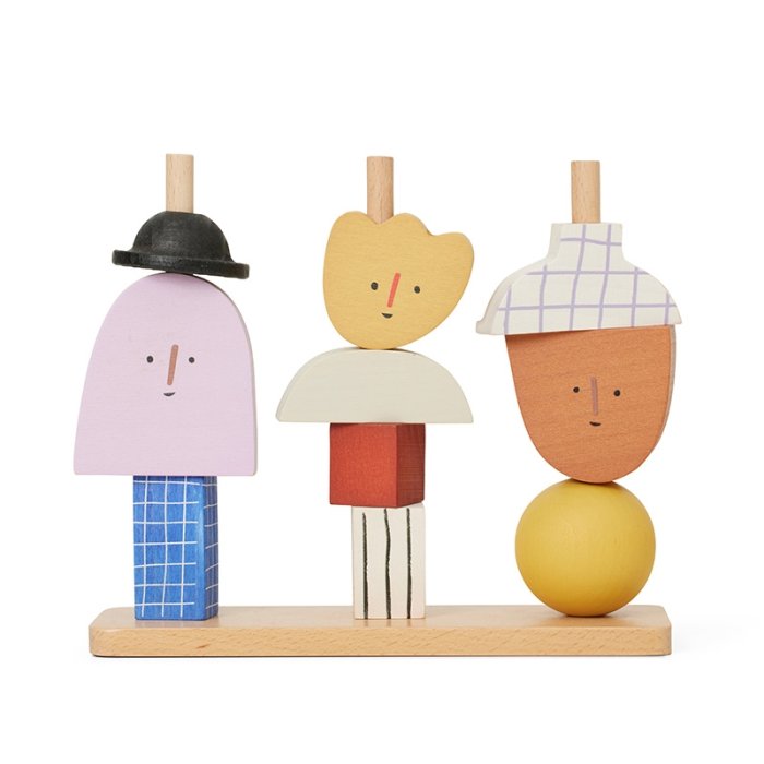 Ferm Living Character Stacking Blocks