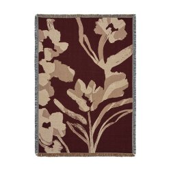 Ferm Living Cilla Tapestry T�ppe Dark Pecan