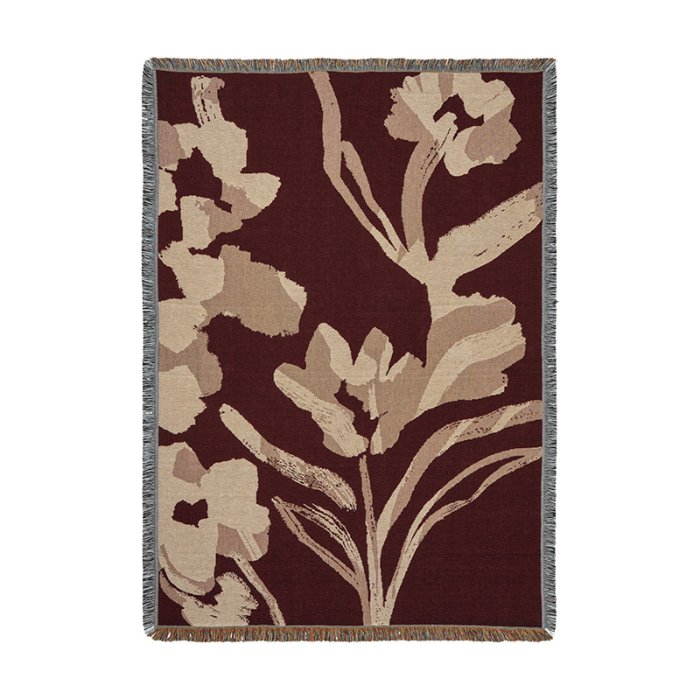 Ferm Living Cilla Tapestry T�ppe Dark Pecan