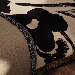 Ferm Living Cilla Tapestry Tppe Off-white/Dark Grape