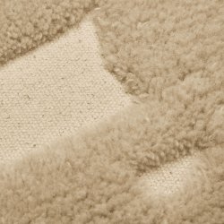 Cilla Tufted Cushion - Off-white/Parchment