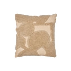 Cilla Tufted Cushion - Off-white/Parchment