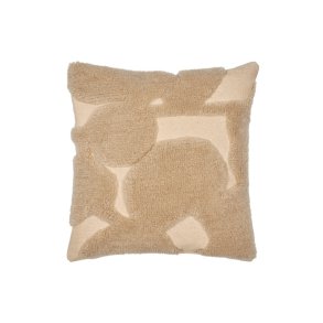 Cilla Tufted Cushion - Off-white/Parchment