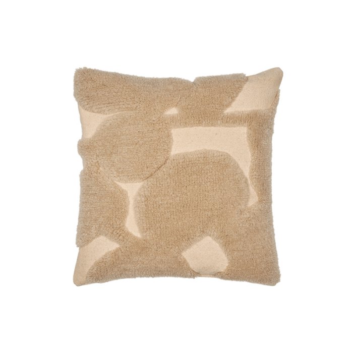 Cilla Tufted Cushion - Off-white/Parchment