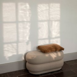 Ferm Living Clean Cushion - Hot Madison - Smoked Chocolate