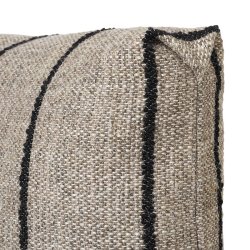 Ferm Living - Clean Pude - Pasadena - Sand/Black - 40x60 cm