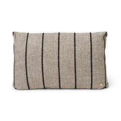 Ferm Living - Clean Pude - Pasadena - Sand/Black - 40x60 cm