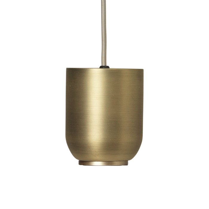 Ferm Living Collect Lighting Pendel Bell Messing Finish