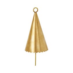 Ferm Living Cone Klokker 2 stk. Messing