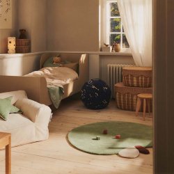 Ferm Living Constellation Puf Dark Blue