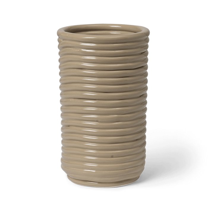 Ferm Living Corduroy Vase Cashmere