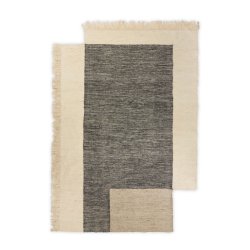 Ferm Living Counter Tppe 200x300 cm - Charcoal/Off-White