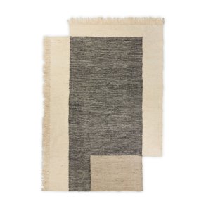 Ferm Living Counter Tppe 200x300 cm - Charcoal/Off-White