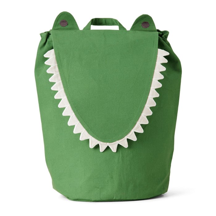 Ferm Living Krokodille Opbevaringskurv Artichoke Green