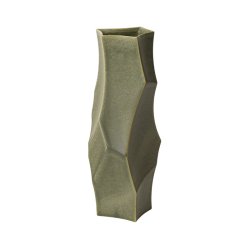 Ferm Living Cueva Vase H37 cm Dark Sage