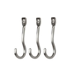 Ferm Living Curvature 3 stk. Kroge Rustfrit St�l