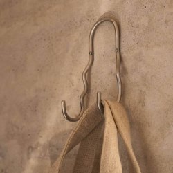 Ferm Living Curvature Dobbelt Krog Rustfrit St�l