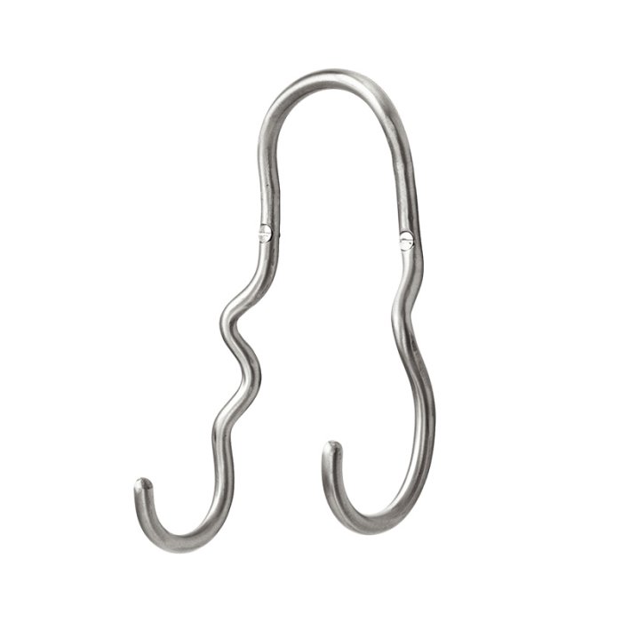 Ferm Living Curvature Dobbelt Krog Rustfrit St�l