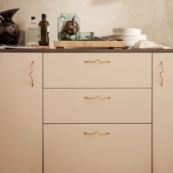 Ferm Living Curvature Greb - Messing