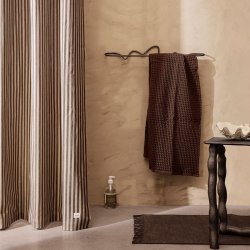 Curvature Hndkldeholder - Sort Messing - 2-SORTERING