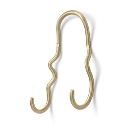 Ferm Living Curvature Dobbelt Krog - Messing