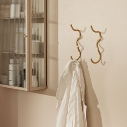 Ferm Living Curvature Krog - Messing