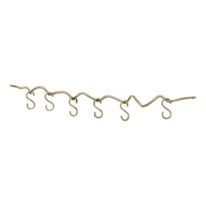 Ferm Living Curvature Knager�kke m/ 6 Kroge Messing