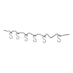 Ferm Living Curvature Knager�kke m/ 6 Kroge Rustfrit St�l