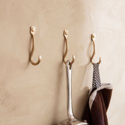 Ferm Living Curvature 3 stk. Kroge - Messing