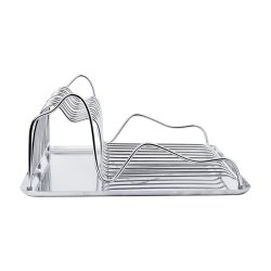 Ferm Living Curvature Opvaskestativ Rustfrit St�l