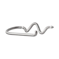 Ferm Living Curvature Toiletrulleholder Rustfrit St�l