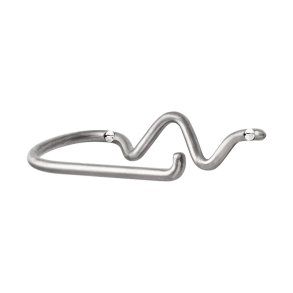 Ferm Living Curvature Toiletrulleholder Rustfrit St�l