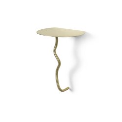 Ferm Living Curvature Vghngt bord - Messing