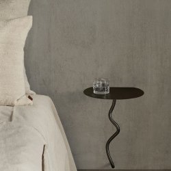 Ferm Living Curvature Vghngt bord - Messing